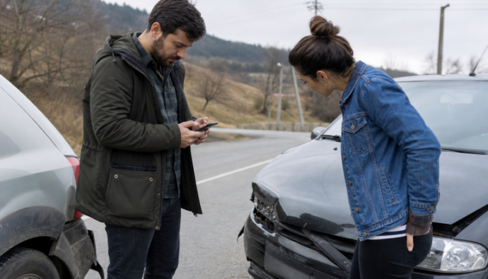 Partially at Fault accident