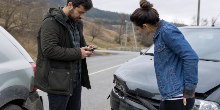 Partially at Fault accident