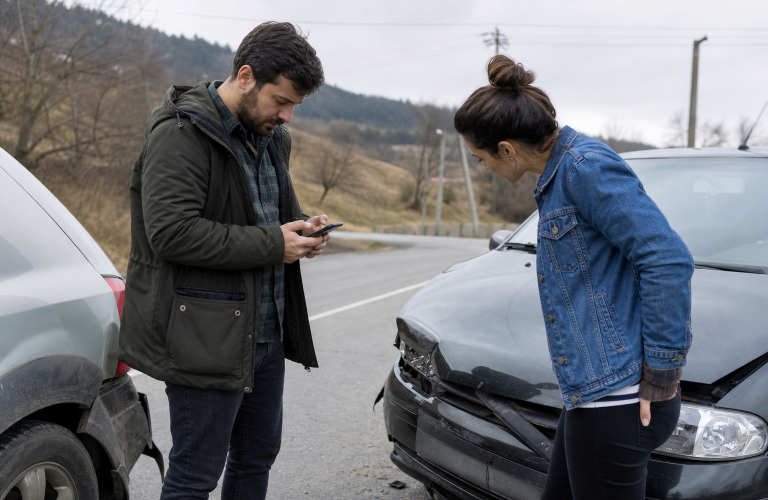 Partially at Fault accident